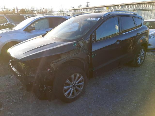 Image 1 of 2017 FORD ESCAPE TITANIUM 2017 with VIN 1FMCU0J91HUB27841