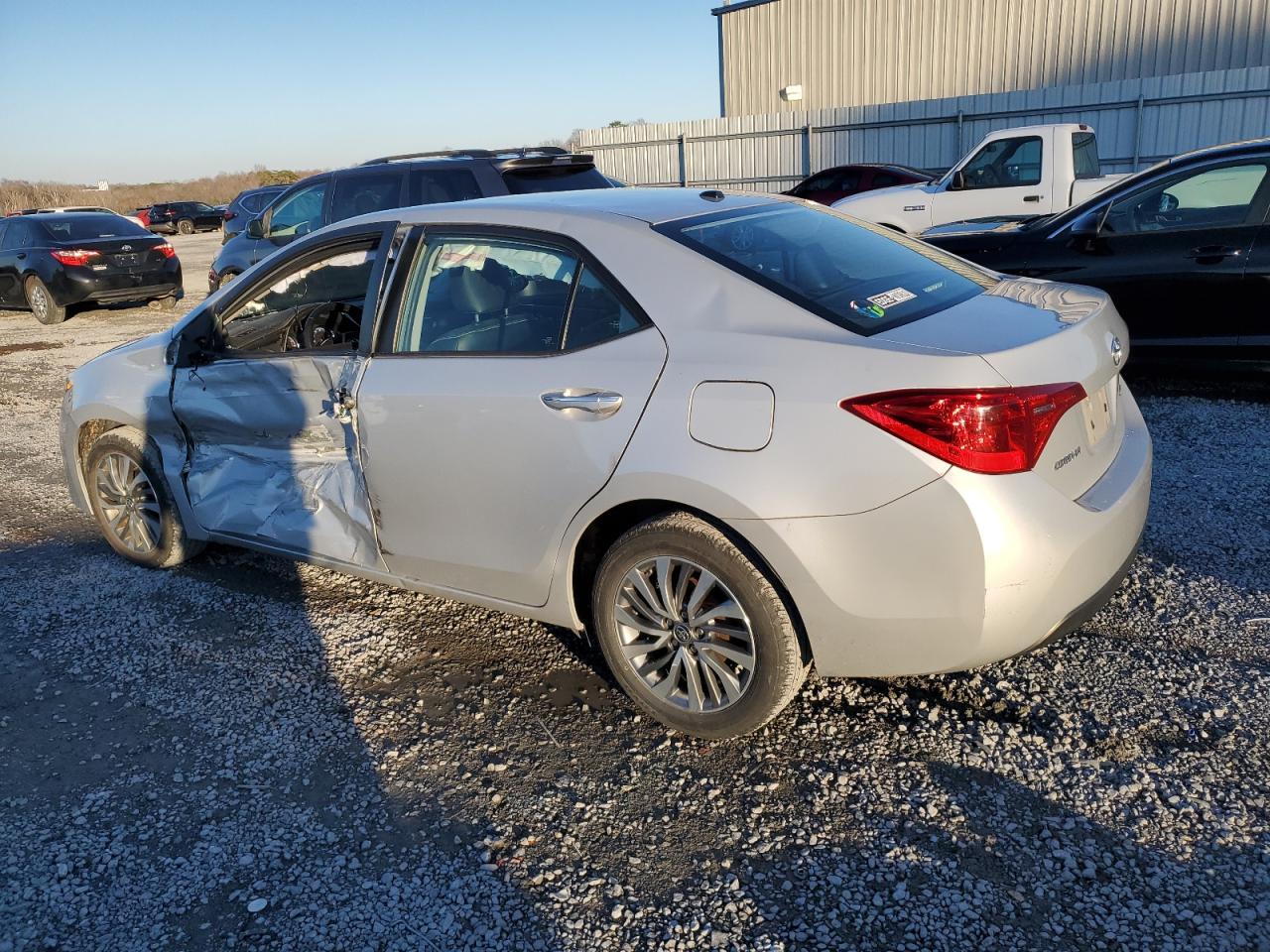 Image 2 of 2018 TOYOTA COROLLA L 2018 with VIN 2T1BURHE8JC116698