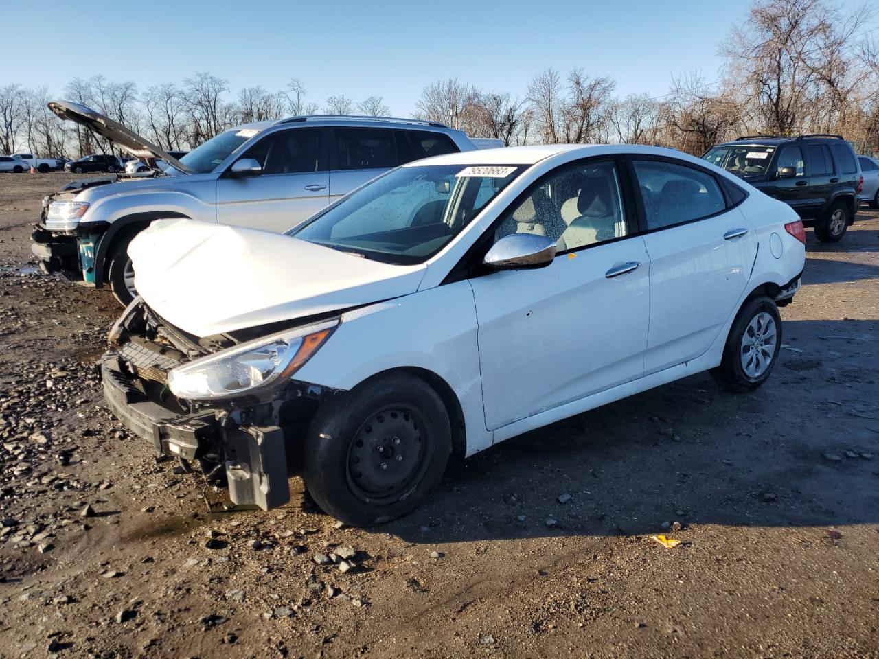 Image 1 of 2017 HYUNDAI ACCENT SE 2017 with VIN KMHCT4AE4HU219324
