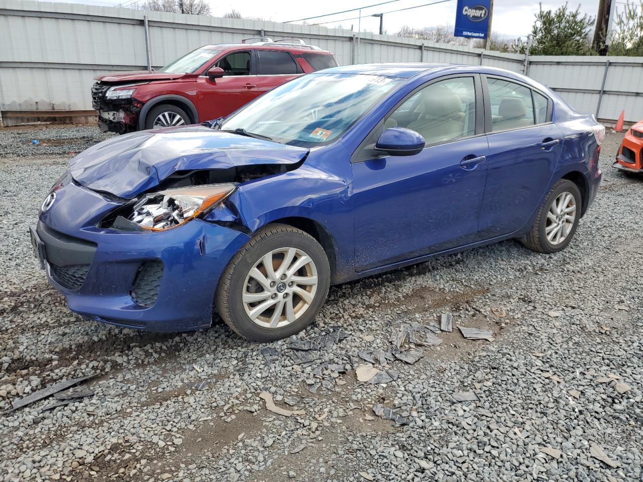 Image 1 of 2013 MAZDA 3 I 2013 with VIN JM1BL1VP5D1810123