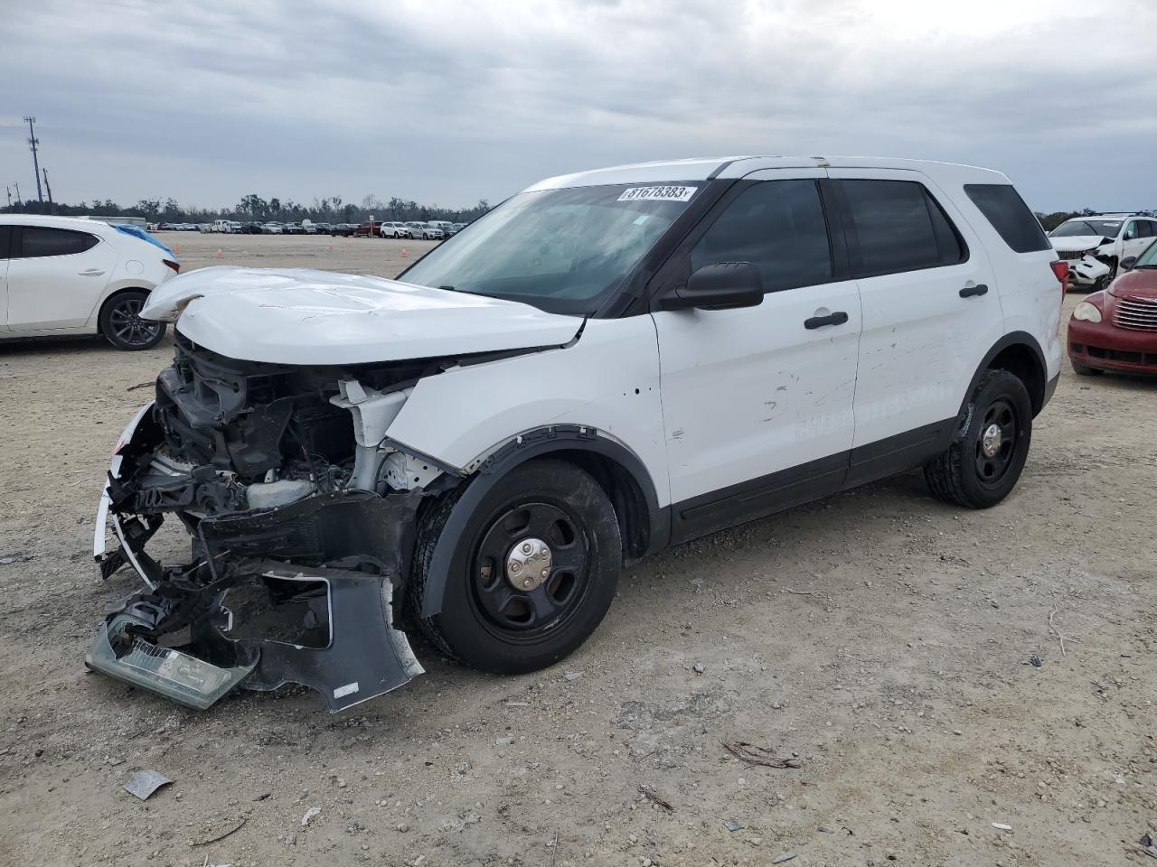 Obraz 1 z 2016 FORD EXPLORER POLICE INTERCEPTOR 2016 z VIN 1FM5K8AR8GGB35753