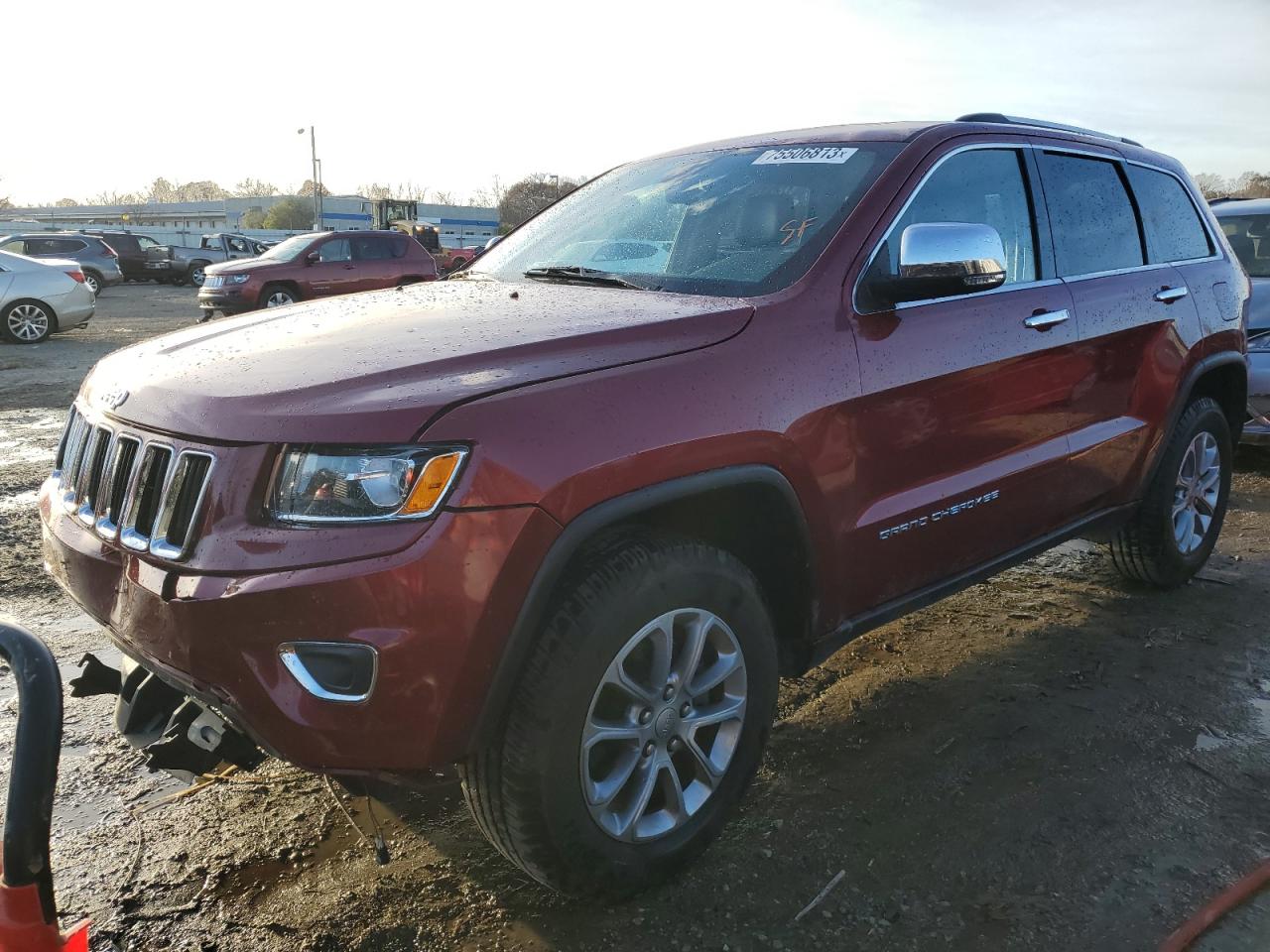Image 1 of 2015 JEEP GRAND CHEROKEE LIMITED 2015 with VIN 1C4RJFBG2FC845943
