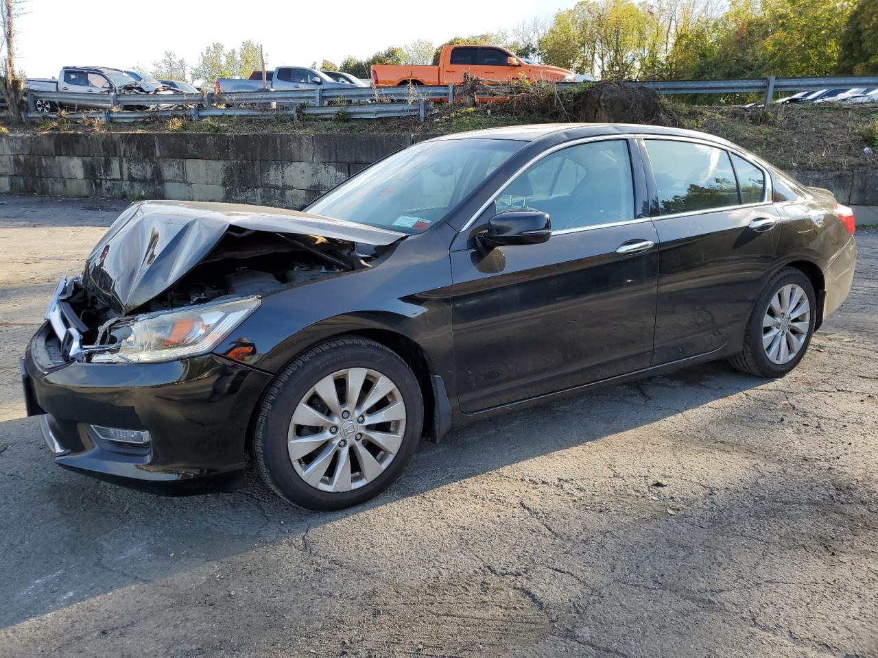 Image 1 of 2013 HONDA ACCORD TOURING 2013 with VIN 1HGCR3F97DA030625