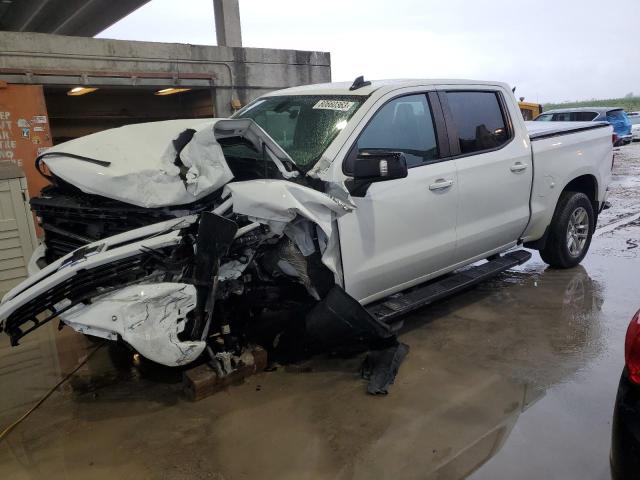 Image 1 of 2022 CHEVROLET SILVERADO LTD C1500 RST 2022 with VIN 3GCPWDED6NG129282