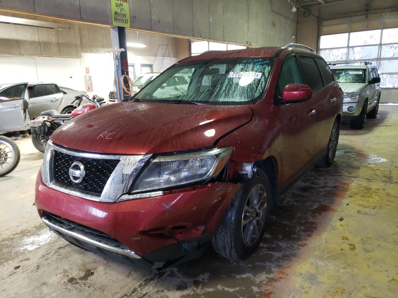 Image 1 of 2014 NISSAN PATHFINDER S 2014 with VIN 5N1AR2MM6EC604916