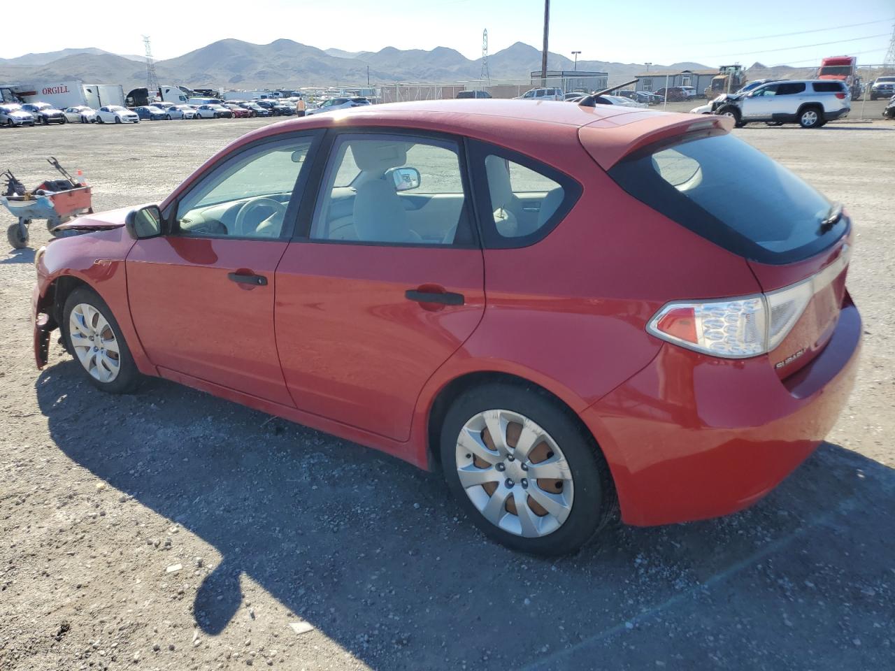 Image 2 of 2008 SUBARU IMPREZA 2.5I 2008 with VIN JF1GH616X8H805696