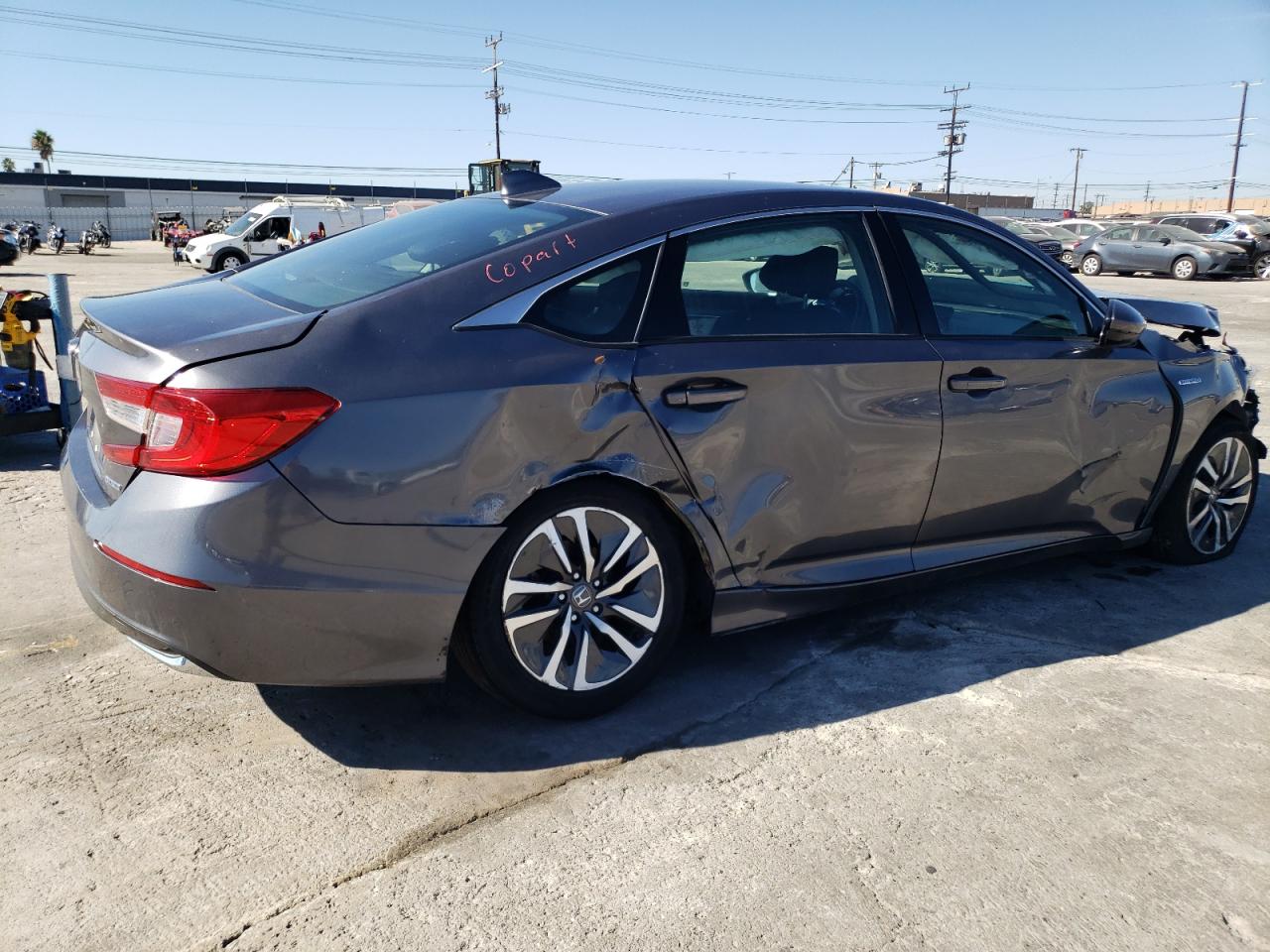 Obraz 3 z 2021 HONDA ACCORD HYBRID 2021 z VIN 1HGCV3F18MA018294