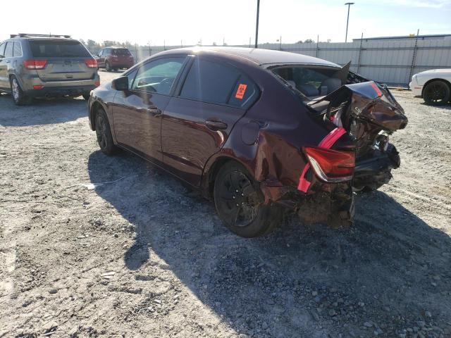 Obraz 2 z 2015 HONDA CIVIC LX 2015 z VIN 19XFB2F54FE026572