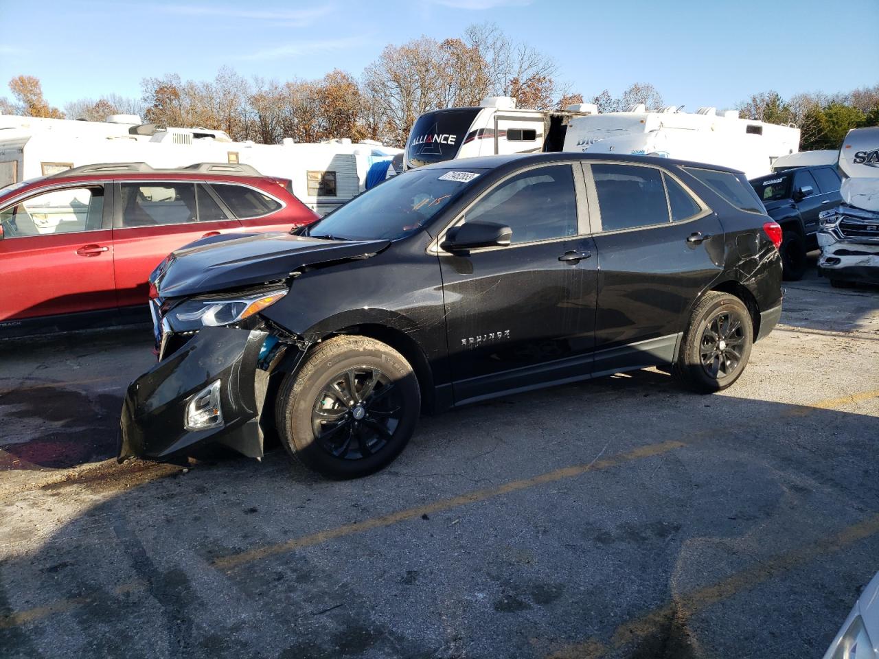 Изображение 1 2021 CHEVROLET EQUINOX LS 2021 с VIN 2GNAXHEV3M6130698