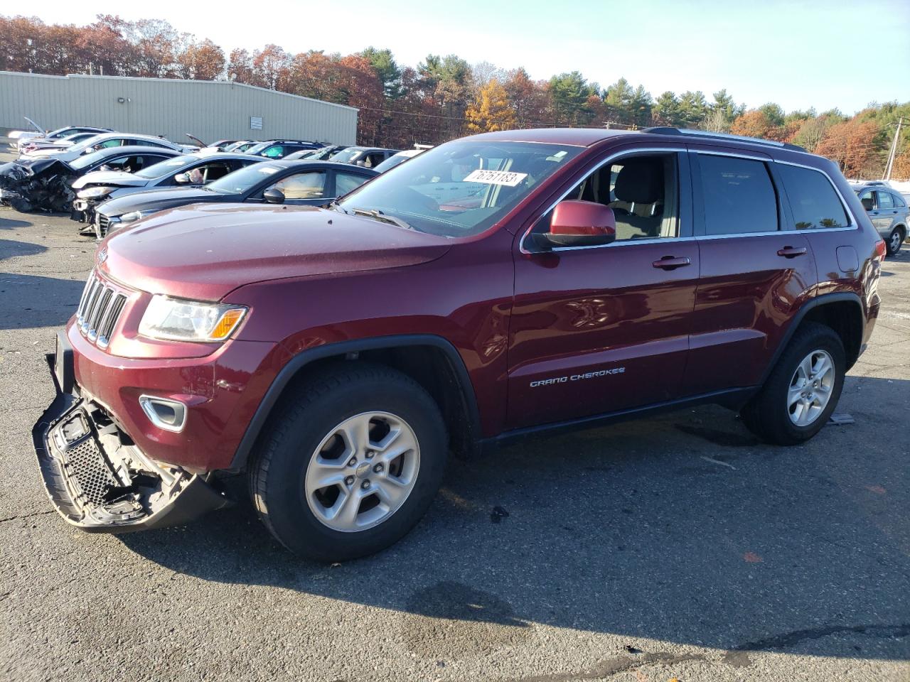 Изображение 1 2016 JEEP GRAND CHEROKEE LAREDO 2016 с VIN 1C4RJFAGXGC436141