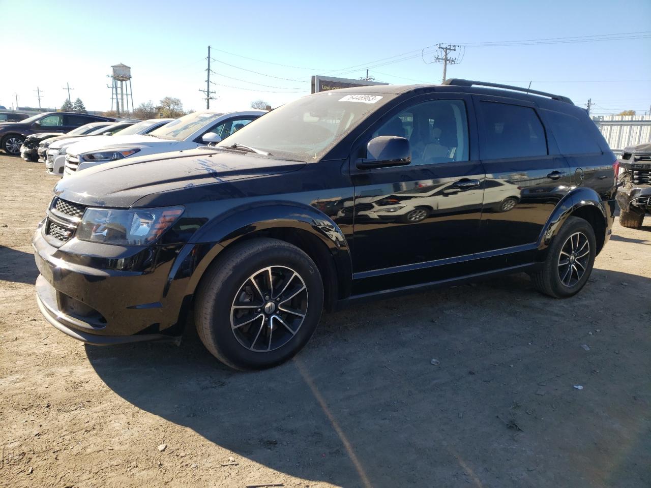 Image 1 of 2018 DODGE JOURNEY SE 2018 with VIN 3C4PDCAB4JT445754