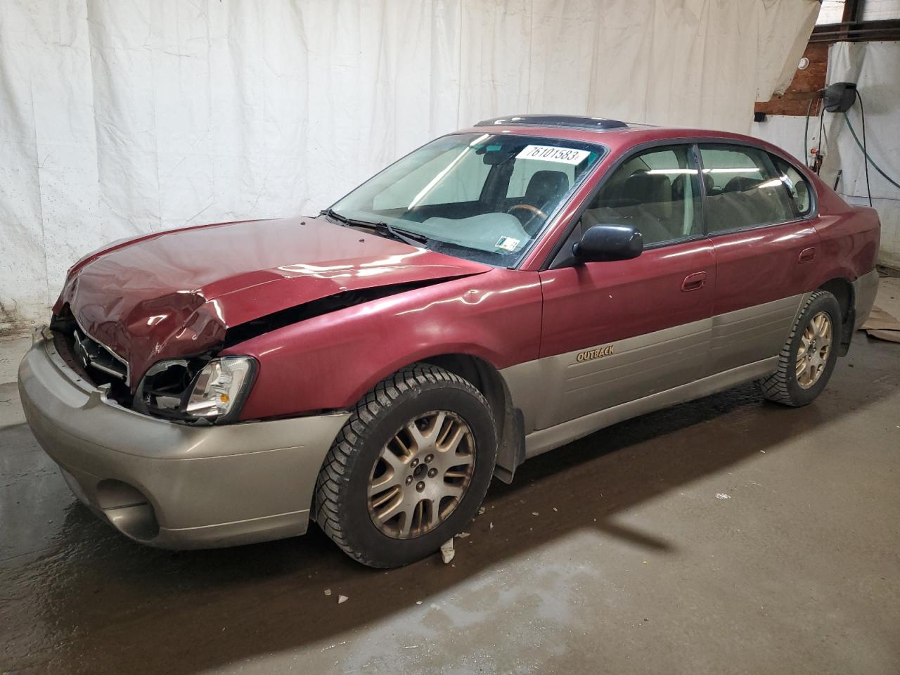 Image 1 of 2002 SUBARU LEGACY OUTBACK 3.0 H6 2002 with VIN 4S3BE896X27203083