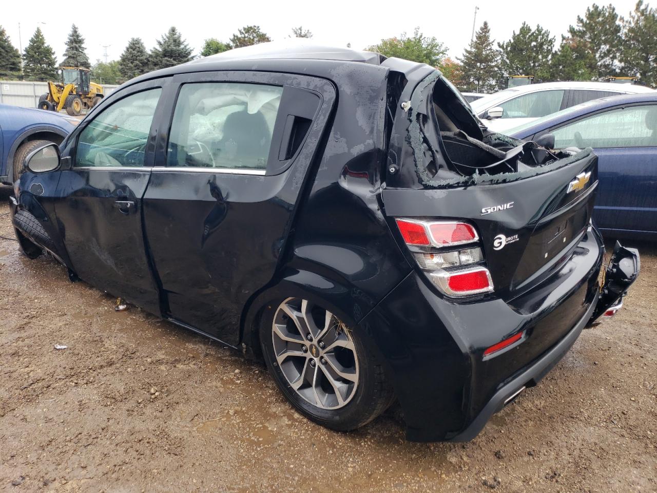 Image 2 of 2017 CHEVROLET SONIC LT 2017 with VIN 1G1JD6SH6H4176871