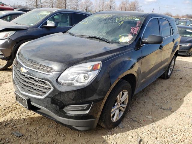 Image 2 of 2017 CHEVROLET EQUINOX LS 2017 with VIN 2GNALBEKXH1596968