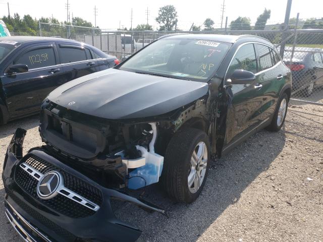 Image 2 of 2021 MERCEDES-BENZ GLA 250 4MATIC 2021 with VIN W1N4N4HB3MJ262894