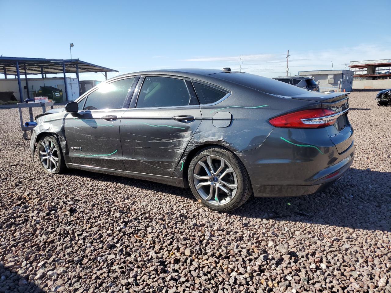 Image 2 of 2017 FORD FUSION SE HYBRID 2017 with VIN 3FA6P0LU4HR190908