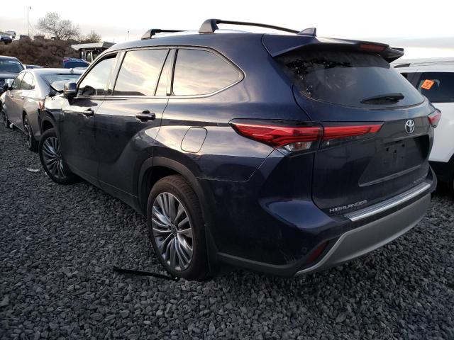 Image 2 of 2021 TOYOTA HIGHLANDER PLATINUM 2021 with VIN 5TDFZRBH7MS088698