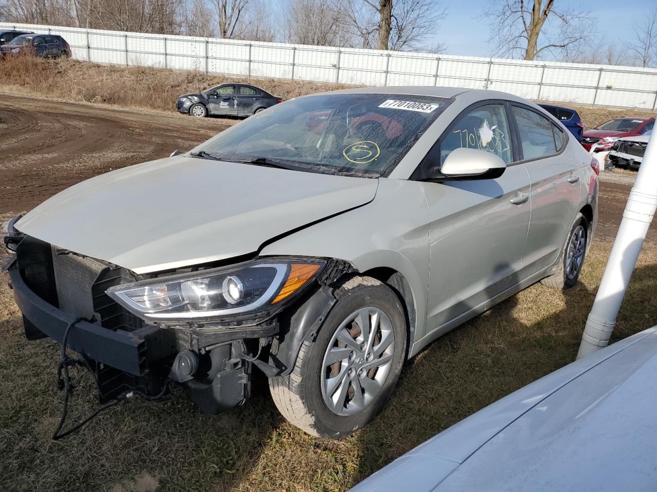 Obraz 1 z 2017 HYUNDAI ELANTRA SE 2017 z VIN KMHD74LFXHU087619