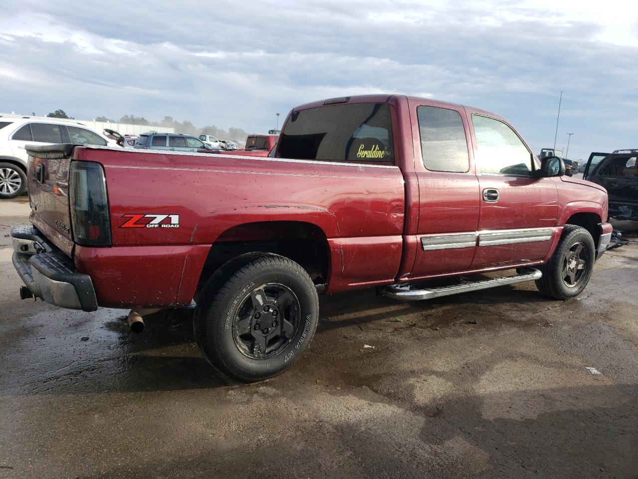 Изображение 3 2007 CHEVROLET SILVERADO K1500 CLASSIC 2007 с VIN 1GCEK19Z87Z202257