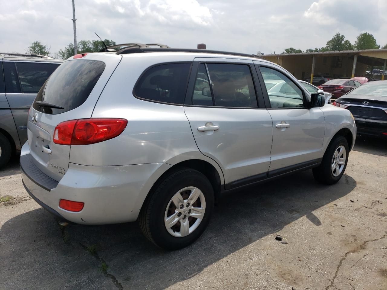 Image 3 of 2009 HYUNDAI SANTA FE GLS 2009 with VIN 5NMSG73D39H292381