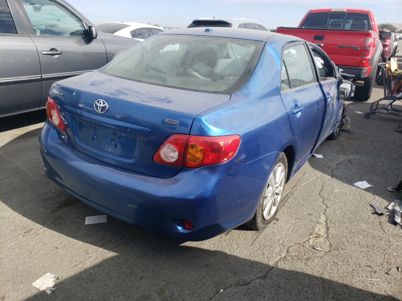 Изображение 3 2009 TOYOTA COROLLA BASE 2009 с VIN 1NXBU40EX9Z056092