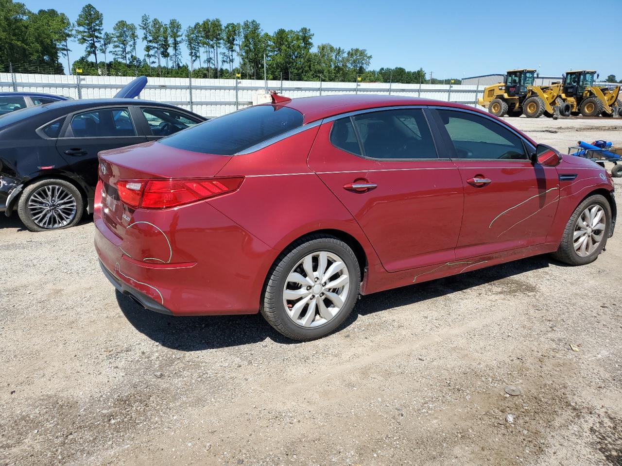 Image 3 of 2014 KIA OPTIMA EX 2014 with VIN 5XXGN4A71EG279449