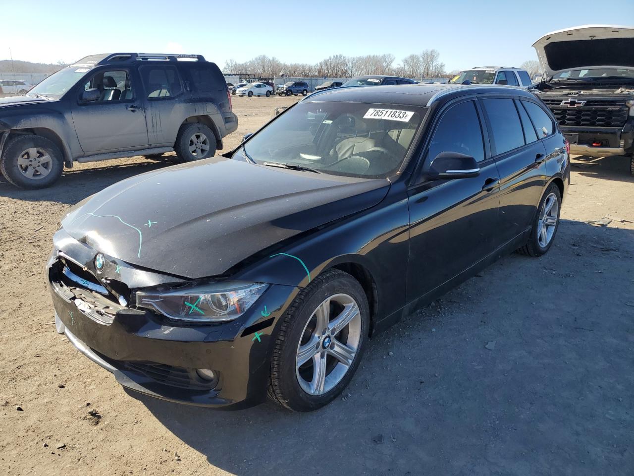 Image 1 of 2014 BMW 328 XI 2014 with VIN WBA3G7C55EKN36251