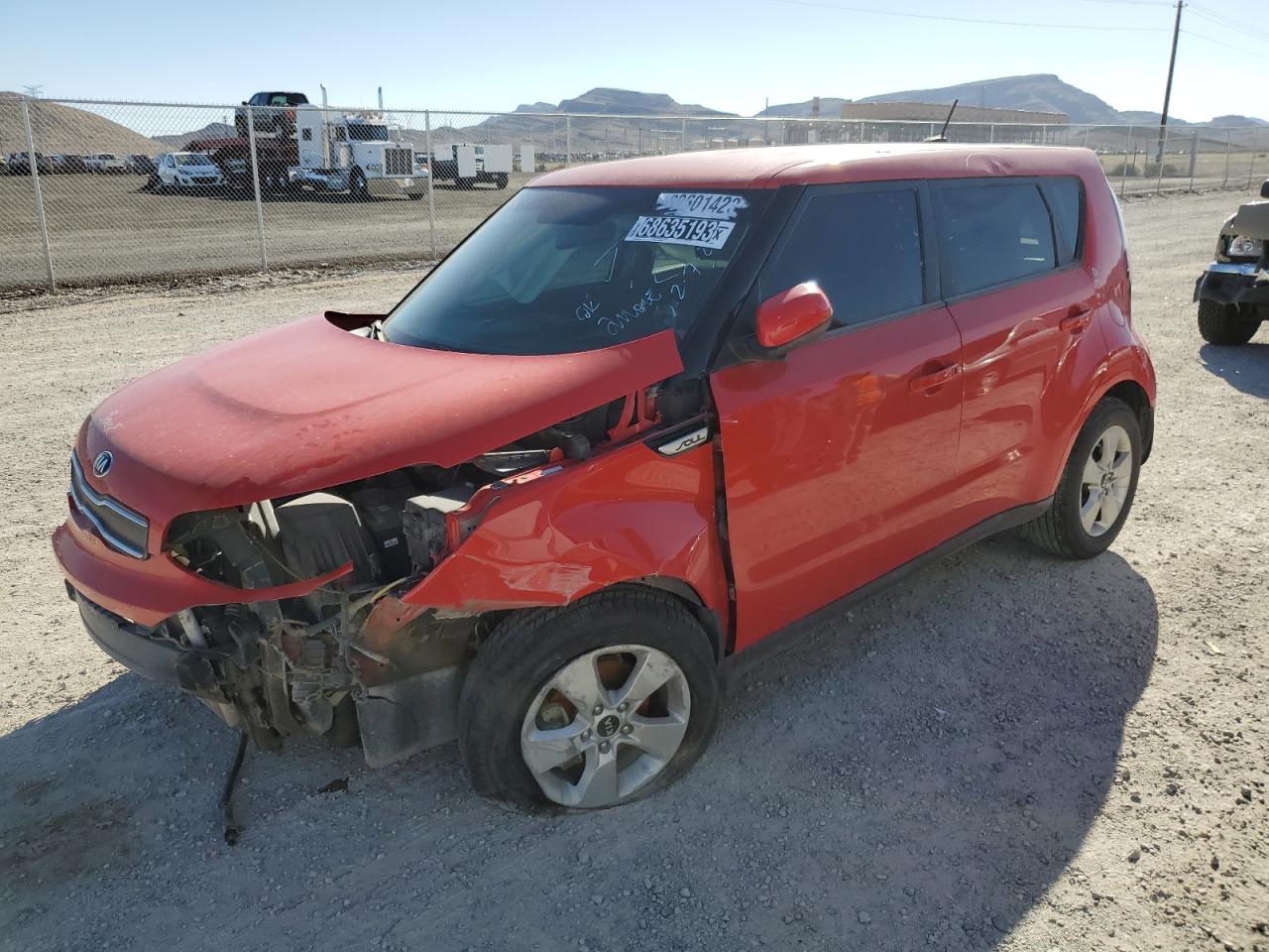 Image 1 of 2019 KIA SOUL  2019 with VIN KNDJN2A20K7650314