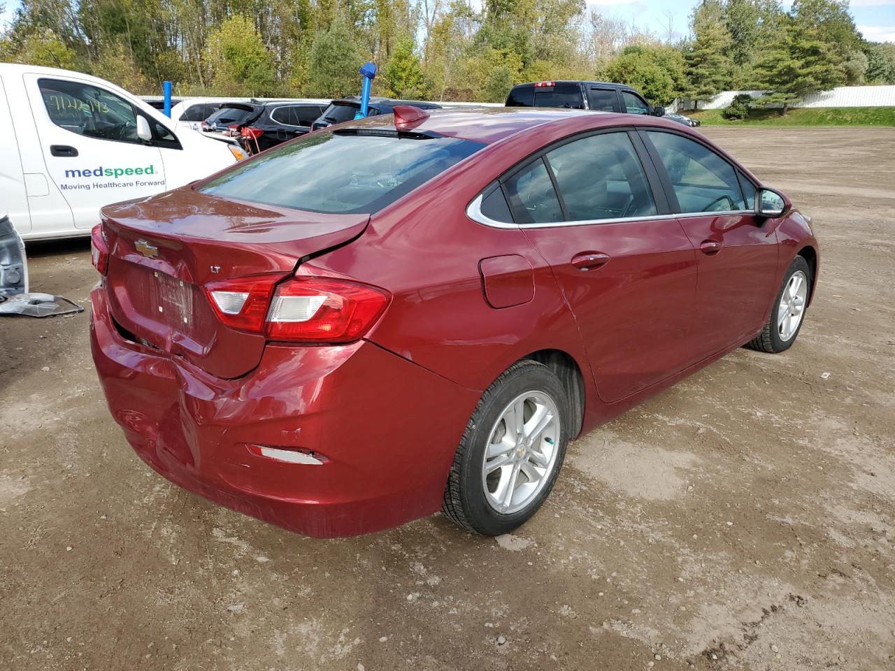 Изображение 3 2018 CHEVROLET CRUZE LT 2018 с VIN 1G1BE5SMXJ7171878