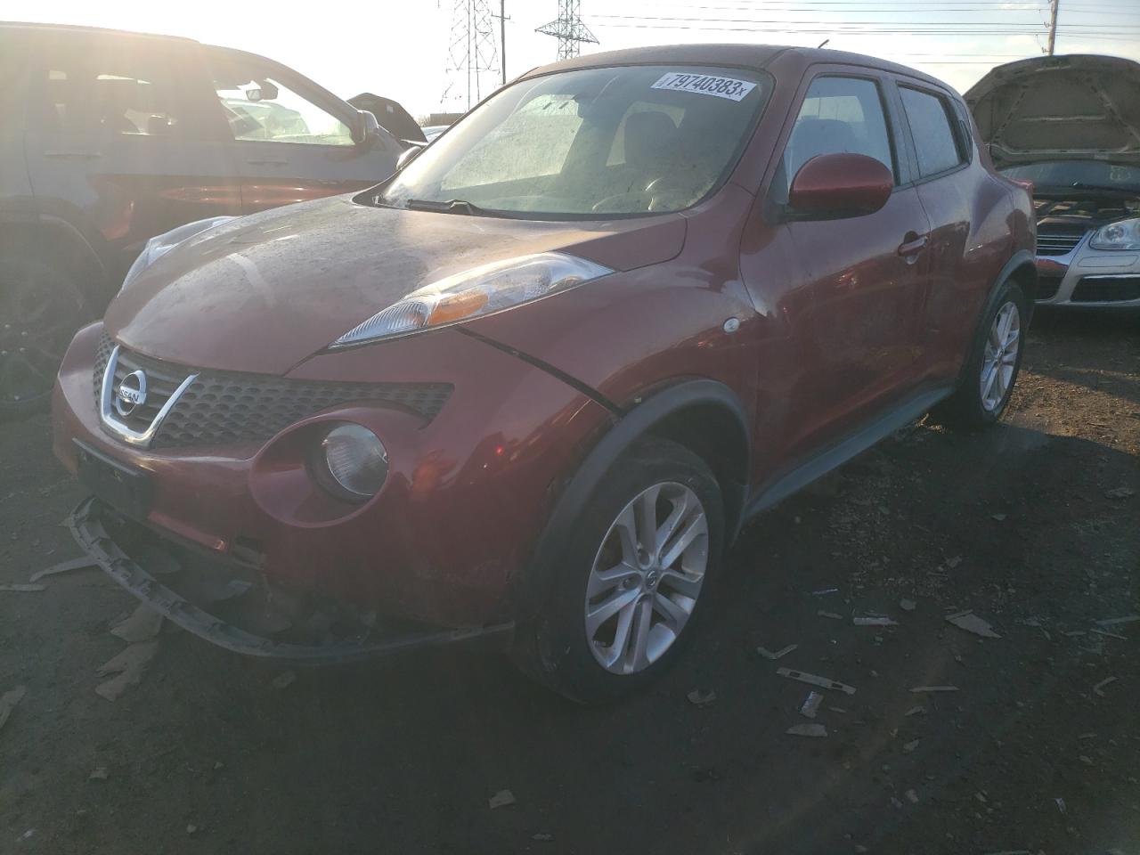 Image 1 of 2011 NISSAN JUKE S 2011 with VIN JN8AF5MV0BT007462