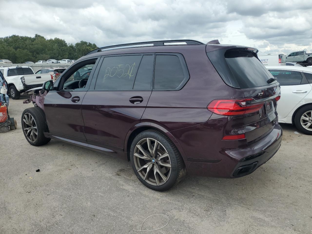 Image 2 of 2022 BMW X7 M50I 2022 with VIN 5UXCX6C01N9J96474