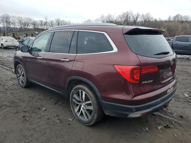 Изображение 2 2018 HONDA PILOT TOURING 2018 с VIN 5FNYF6H99JB019348