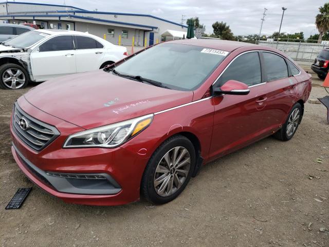 Image 1 of 2015 HYUNDAI SONATA SPORT 2015 with VIN 5NPE34AF3FH237892