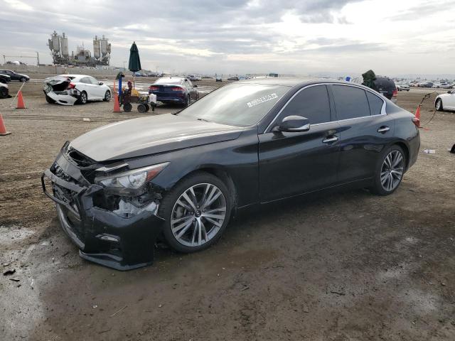 Image 1 of 2018 INFINITI Q50 LUXE 2018 with VIN JN1EV7AP0JM355100