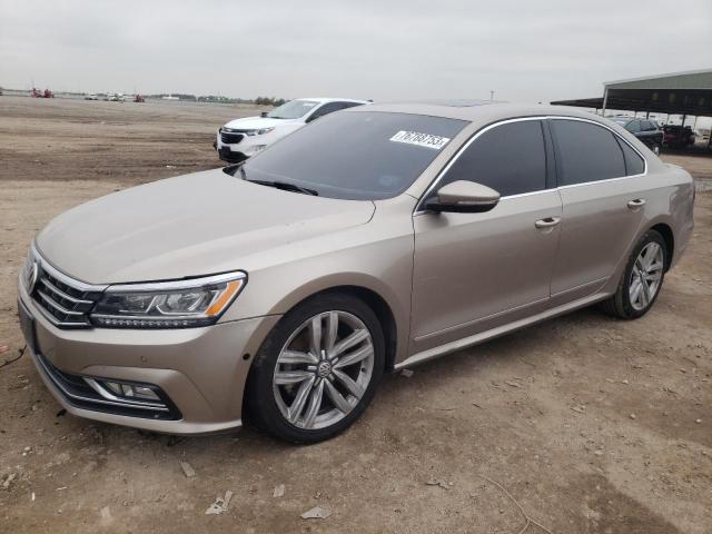 Image 1 of 2017 VOLKSWAGEN PASSAT SEL PREMIUM 2017 with VIN 1VWCT7A34HC071702