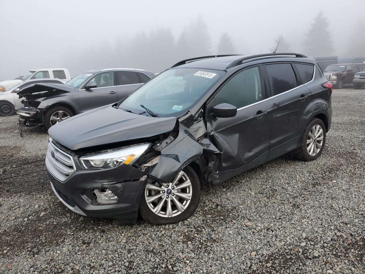 Изображение 1 2019 FORD ESCAPE SEL 2019 с VIN 1FMCU0HD9KUC48103