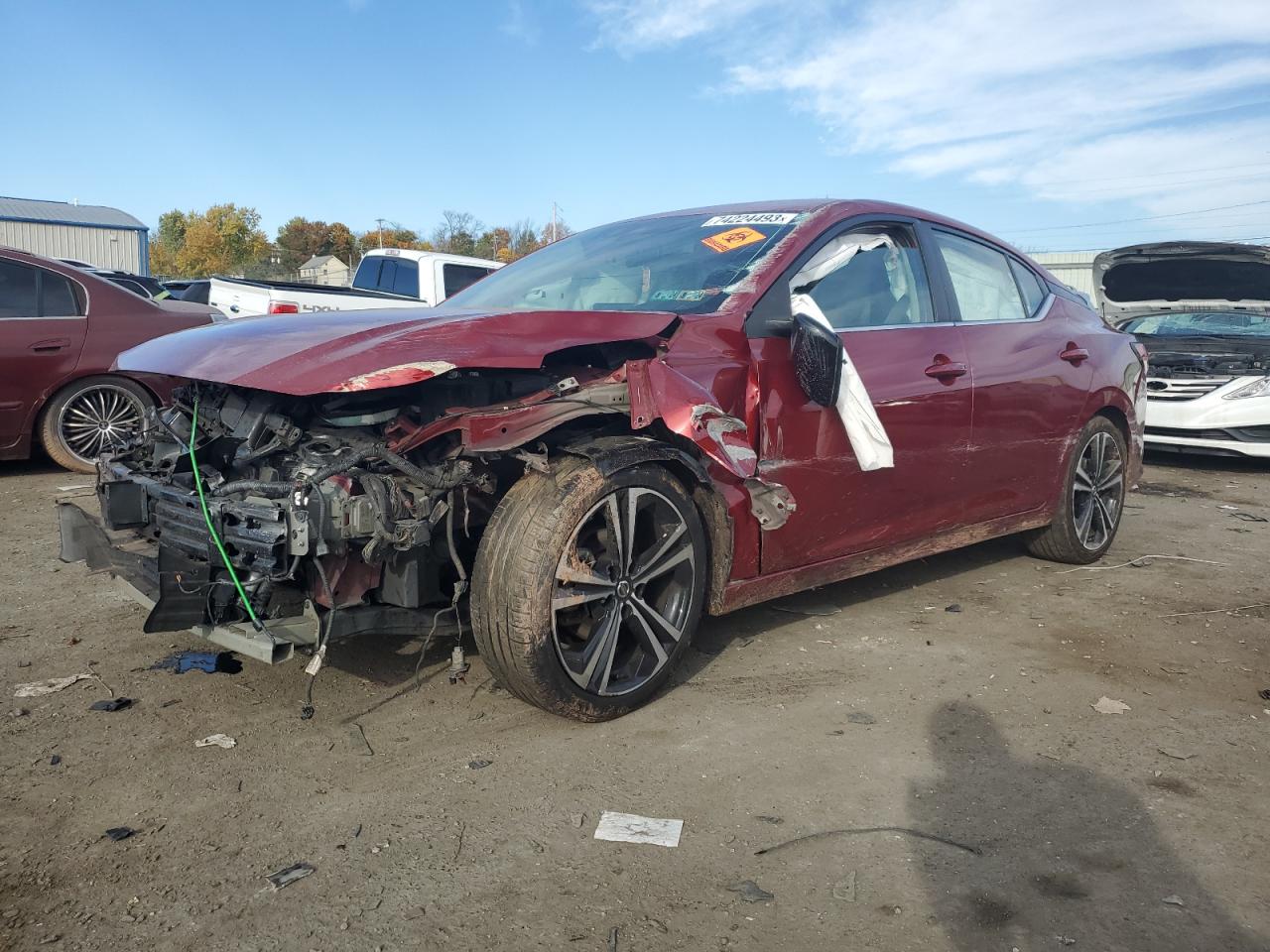 Image 1 of 2020 NISSAN SENTRA SR 2020 with VIN 3N1AB8DVXLY288903