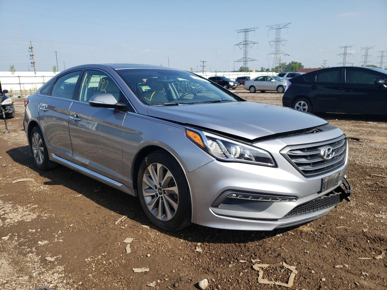Obraz 1 z 2017 HYUNDAI SONATA SPORT 2017 z VIN 5NPE34AFXHH576460