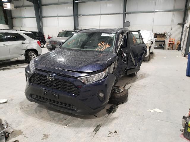 Image 2 of 2021 TOYOTA RAV4 XLE 2021 with VIN 2T3P1RFV8MC142005