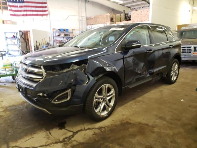 Image 1 of 2017 FORD EDGE TITANIUM 2017 with VIN 2FMPK4K82HBC02573