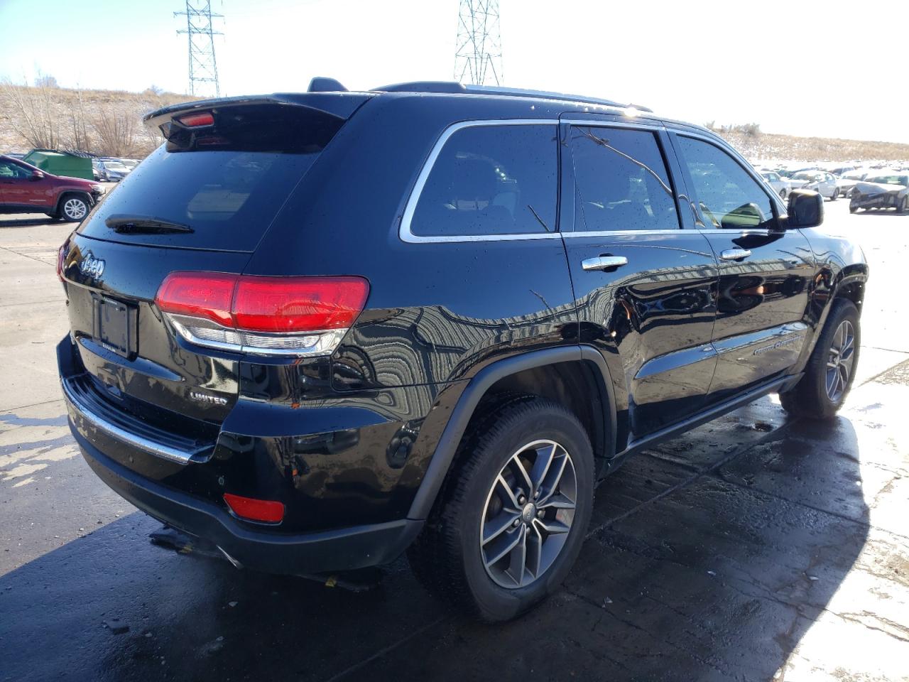 Image 3 of 2018 JEEP GRAND CHEROKEE LIMITED 2018 with VIN 1C4RJFBG4JC363418