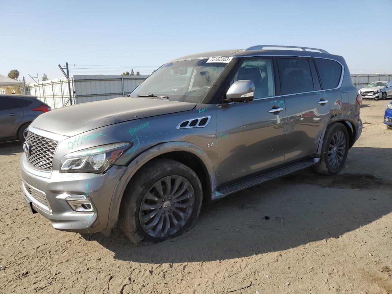 Image 1 of 2015 INFINITI QX80  2015 with VIN JN8AZ2NDXF9771124