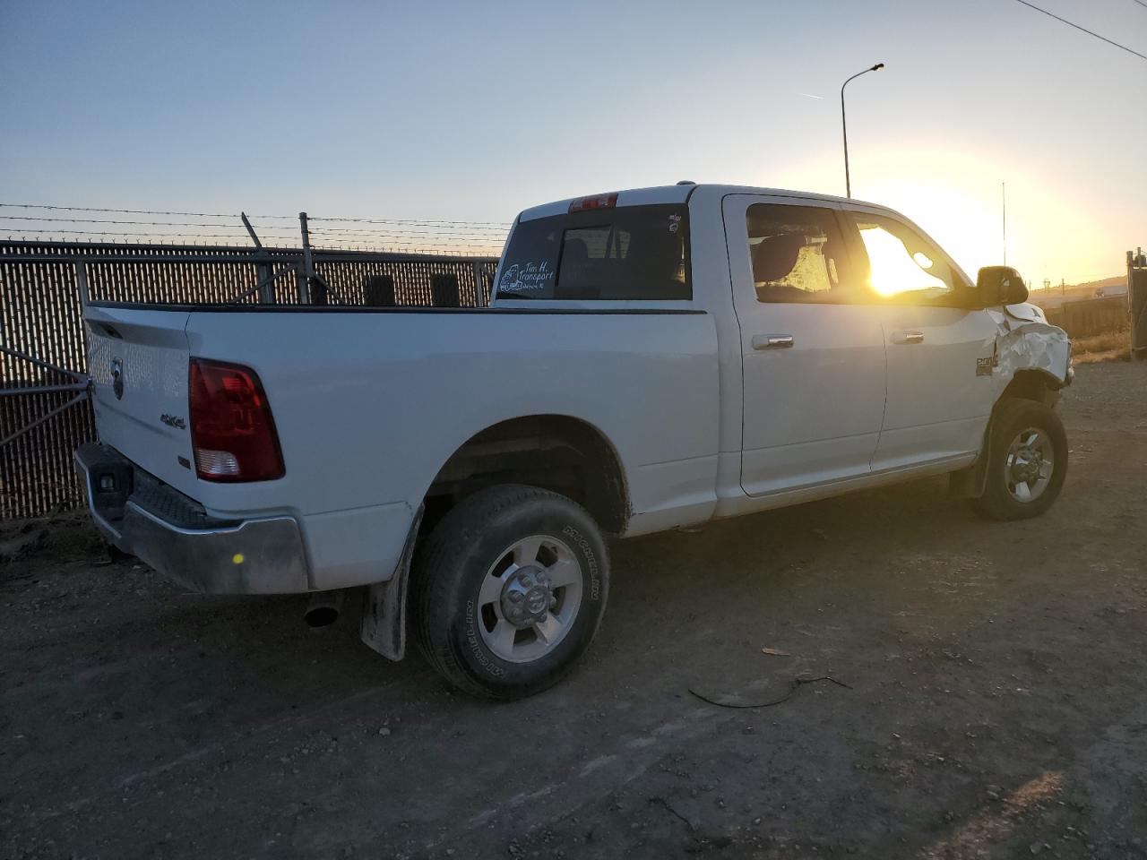 Image 3 of 2012 DODGE RAM 2500 SLT 2012 with VIN 3C6UD5DL5CG306528