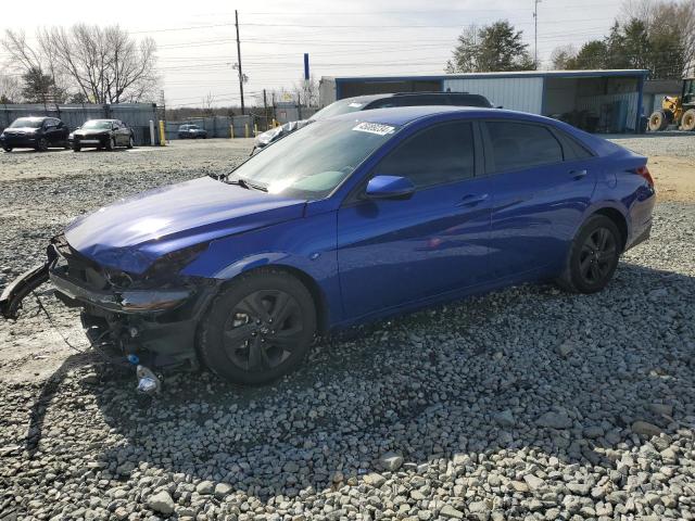 Image 1 of 2021 HYUNDAI ELANTRA SEL 2021 with VIN 5NPLM4AG1MH001090