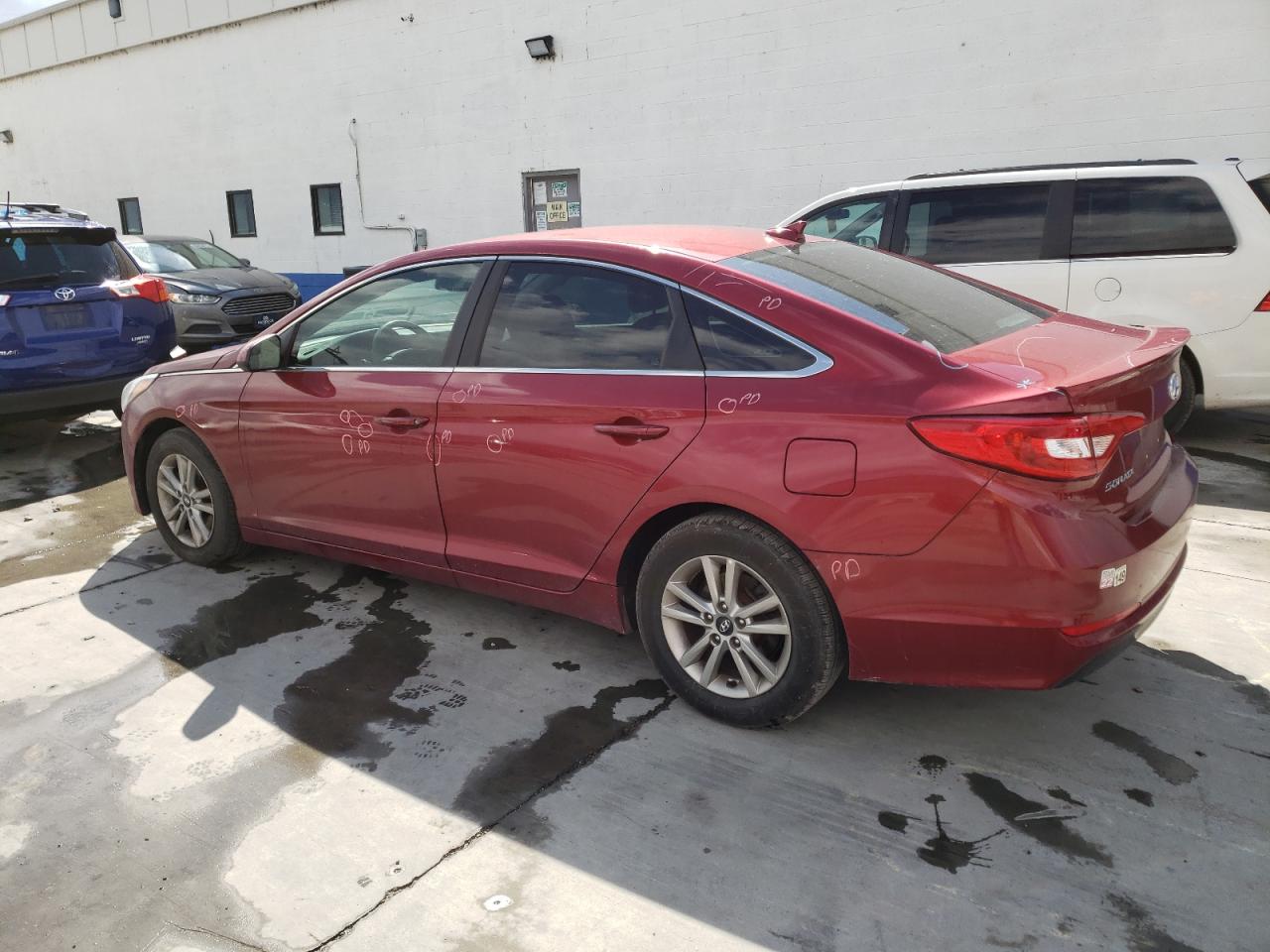 Image 2 of 2016 HYUNDAI SONATA SE 2016 with VIN 5NPE24AF0GH359369