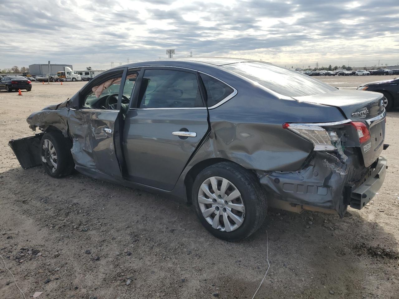 Image 2 of 2015 NISSAN SENTRA S 2015 with VIN 3N1AB7AP1FY315040