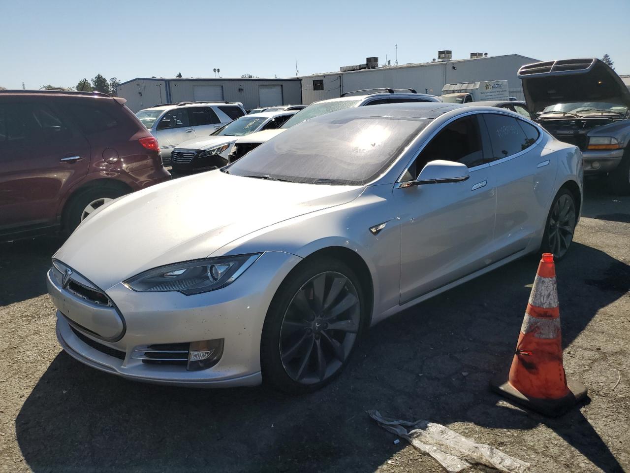 Image 1 of 2012 TESLA MODEL S  2012 with VIN 5YJSA1DP1CFS00779