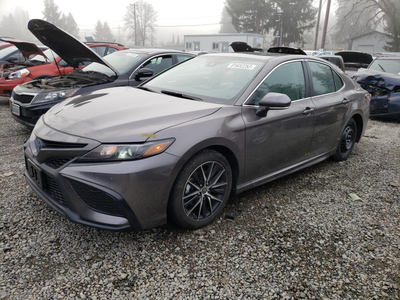 Image 1 of 2022 TOYOTA CAMRY NIGHT SHADE 2022 with VIN 4T1S31AK6NU581781