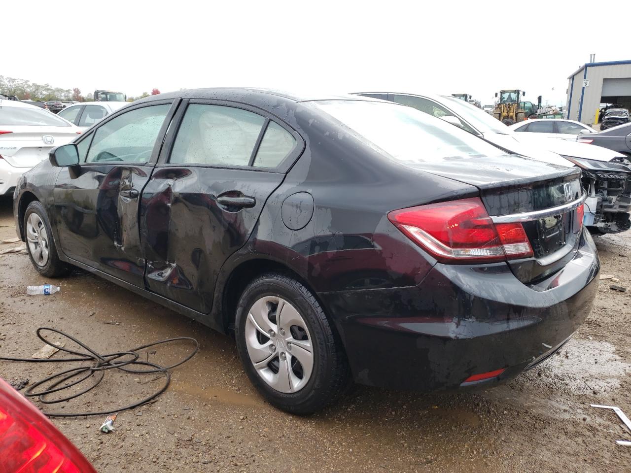 Obraz 2 z 2014 HONDA CIVIC LX 2014 z VIN 19XFB2F56EE062584