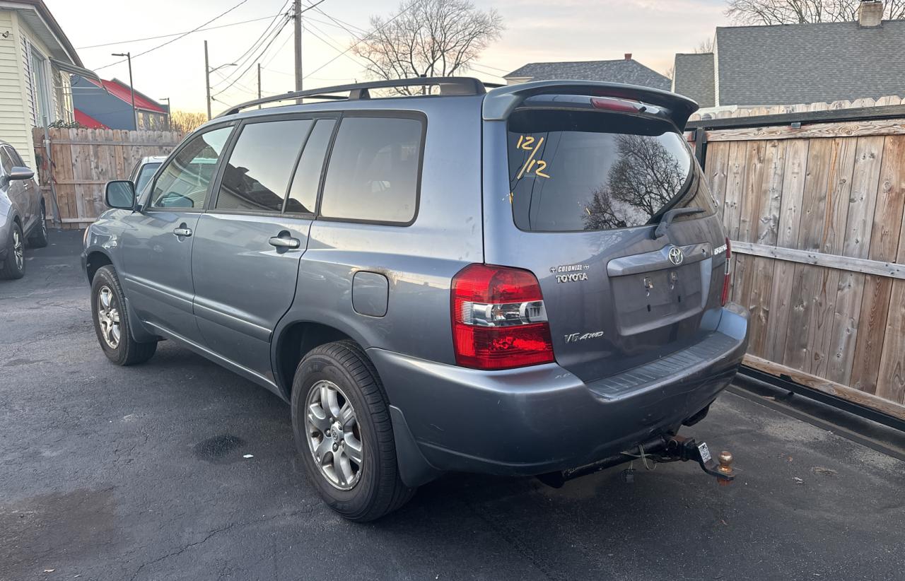 Image 3 of 2007 TOYOTA HIGHLANDER SPORT 2007 with VIN JTEHP21AX70223296